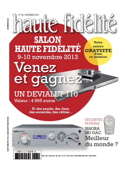 Haute Fidélité n°192 - Novembre 2013 -  - publison plus